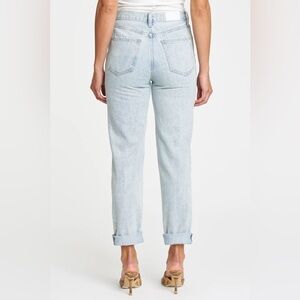 Pistola Presley High Rise Relaxed Roller Jean - size 27